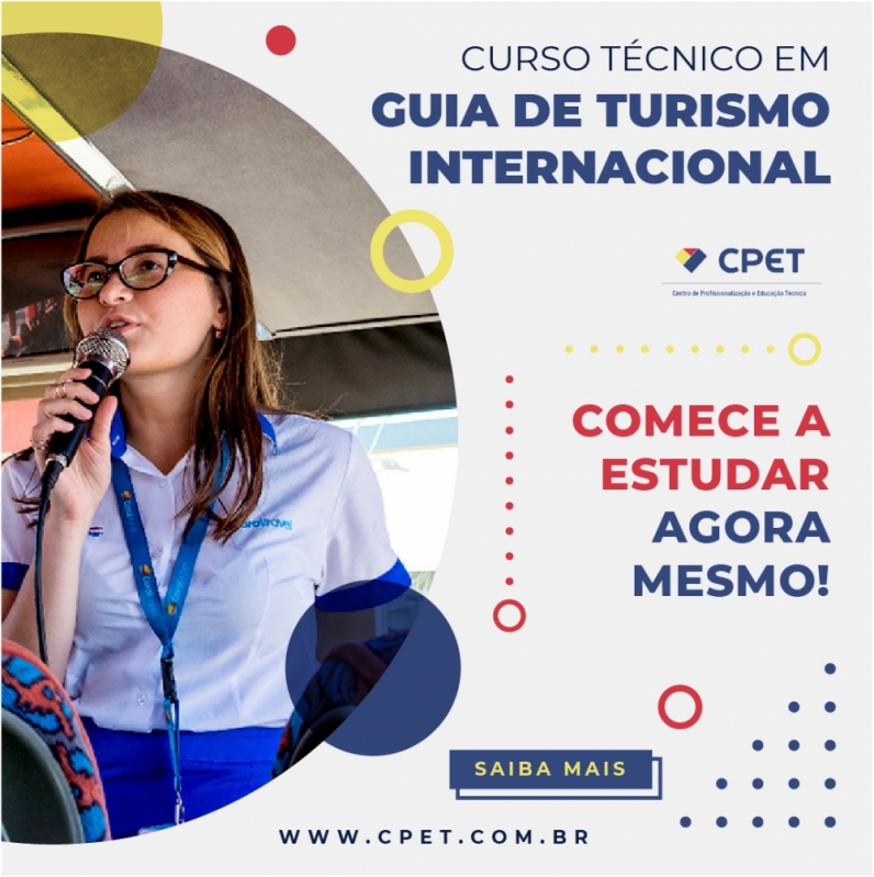 Curso Técnico Guia de Turismo Internacional